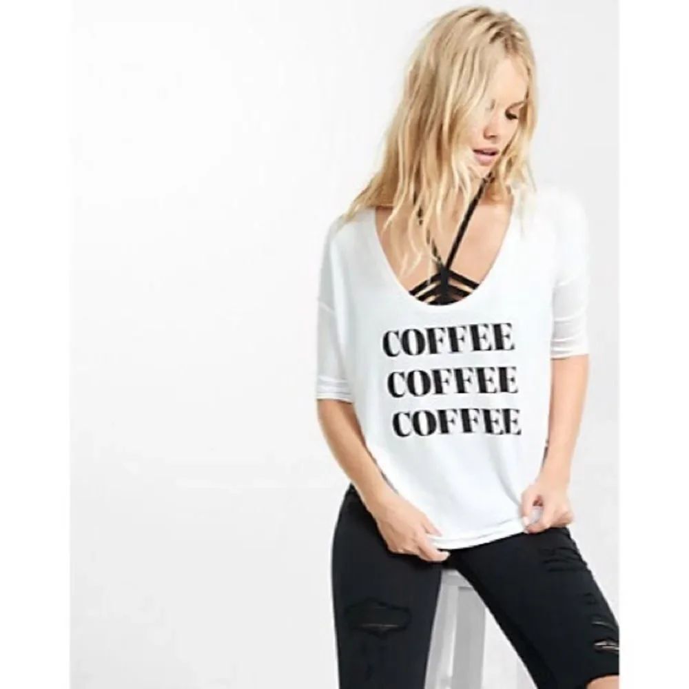 ✨Express One Eleven Coffee Tunic✨